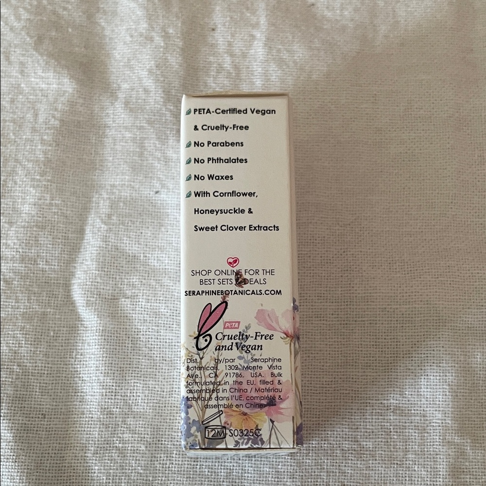 Seraphine Botanicals Flower Stain Liquid Blush - White and Cream - Picture 2 of 5
